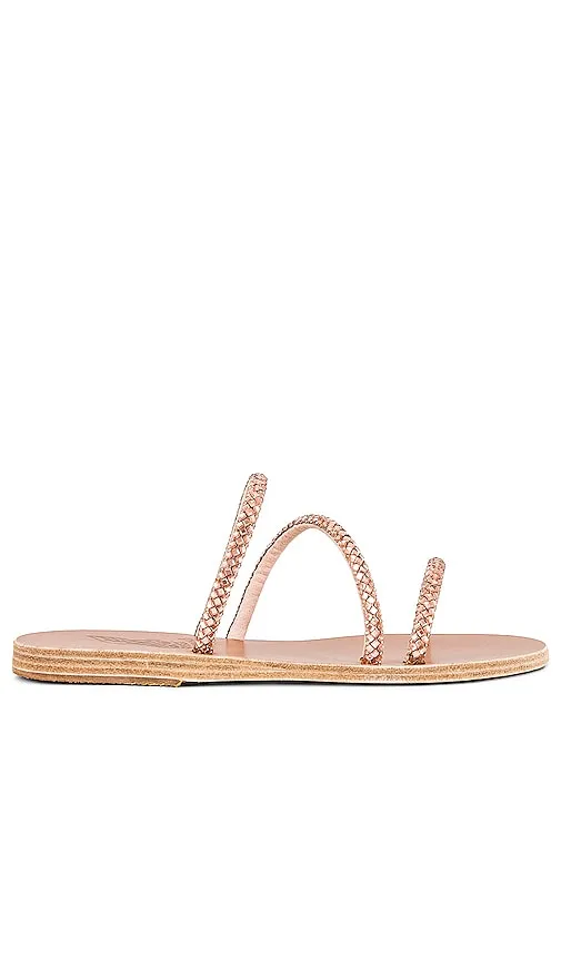 Ancient Greek Sandals Polytimi Sandal in Rose Gold