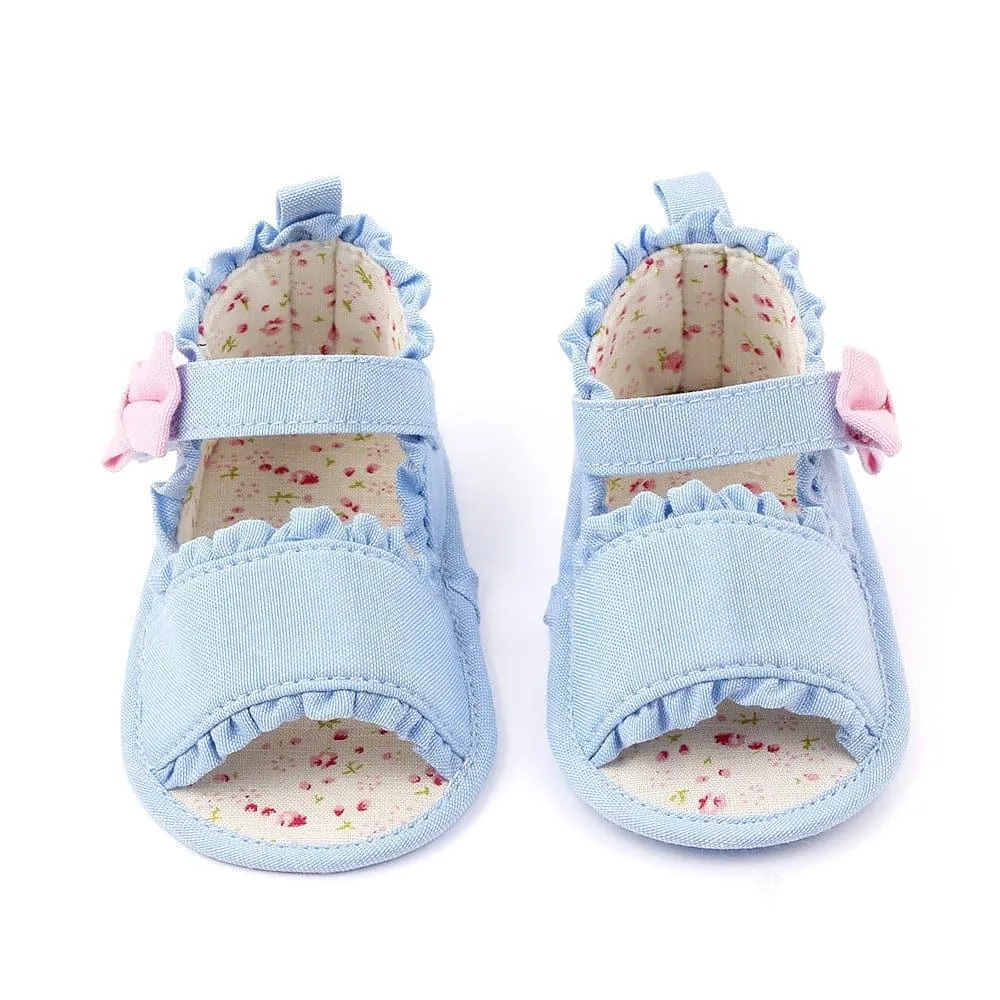 Angelodini™ Baby Soft Sole Anti Slip Toddler Marry Jane Lace Sandals