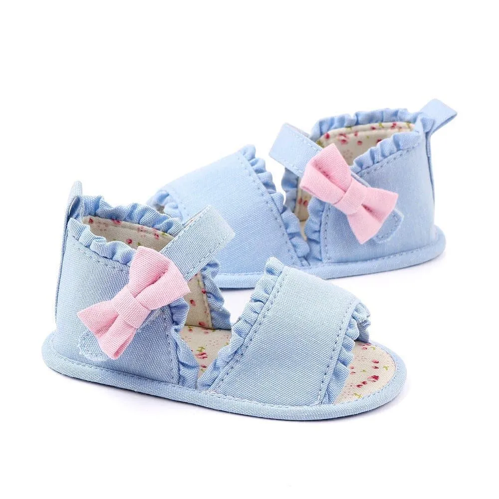 Angelodini™ Baby Soft Sole Anti Slip Toddler Marry Jane Lace Sandals