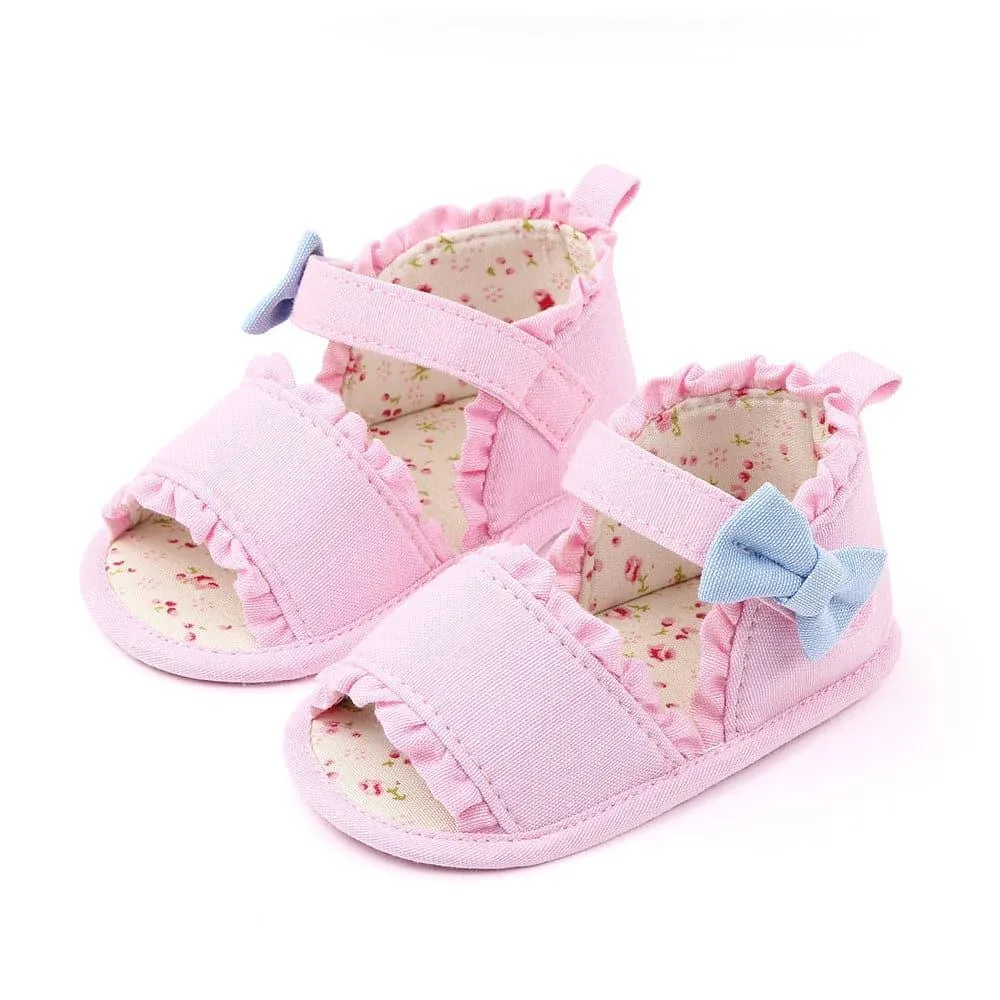 Angelodini™ Baby Soft Sole Anti Slip Toddler Marry Jane Lace Sandals