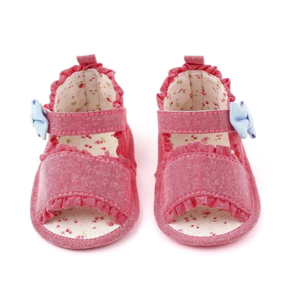 Angelodini™ Baby Soft Sole Anti Slip Toddler Marry Jane Lace Sandals