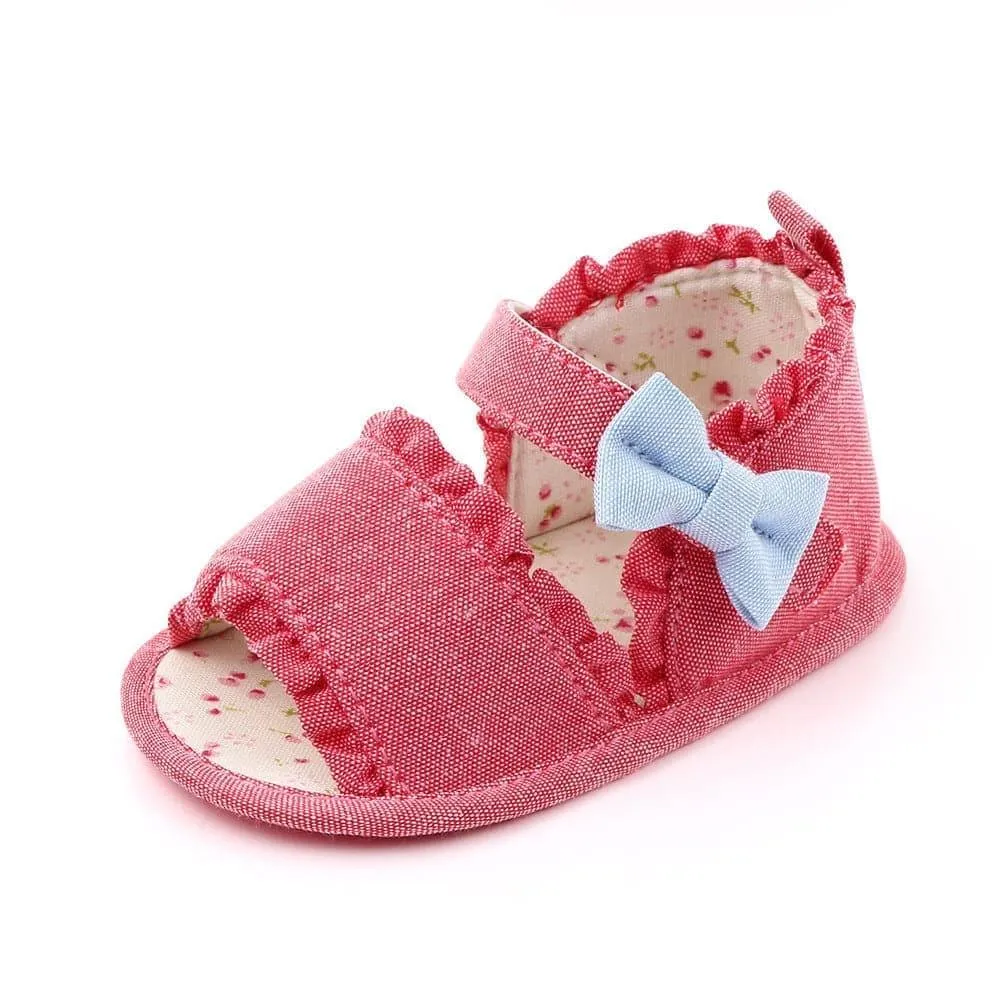 Angelodini™ Baby Soft Sole Anti Slip Toddler Marry Jane Lace Sandals