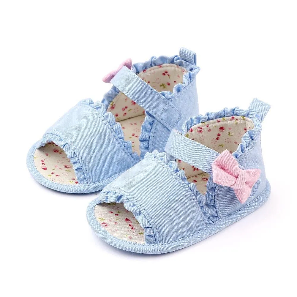 Angelodini™ Baby Soft Sole Anti Slip Toddler Marry Jane Lace Sandals