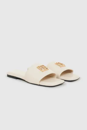 Anine Bing Ria Slides Monogram