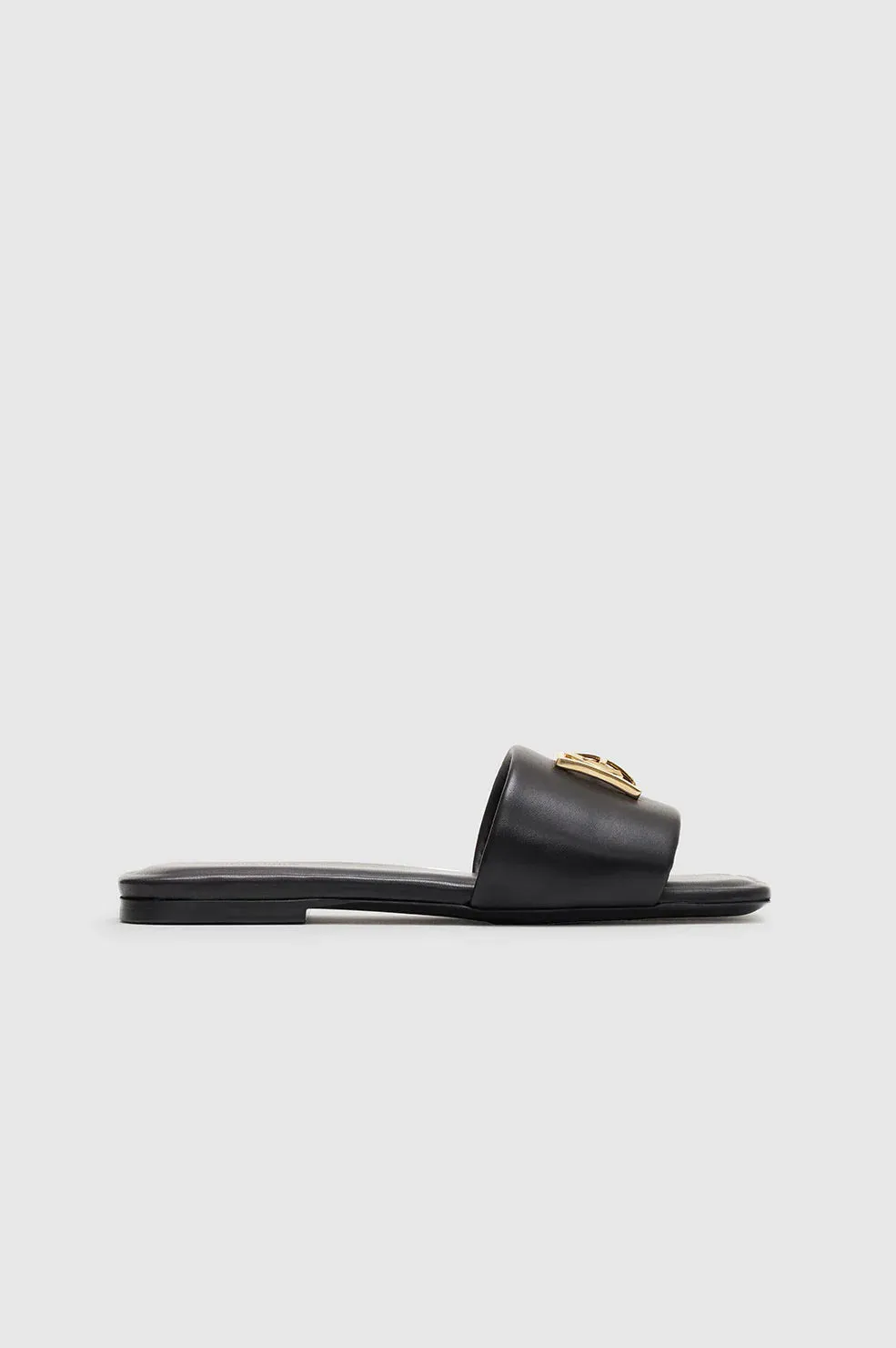 Anine Bing Ria Slides Monogram