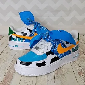 Bandana Cartoon Cowboy Custom Air Force 1