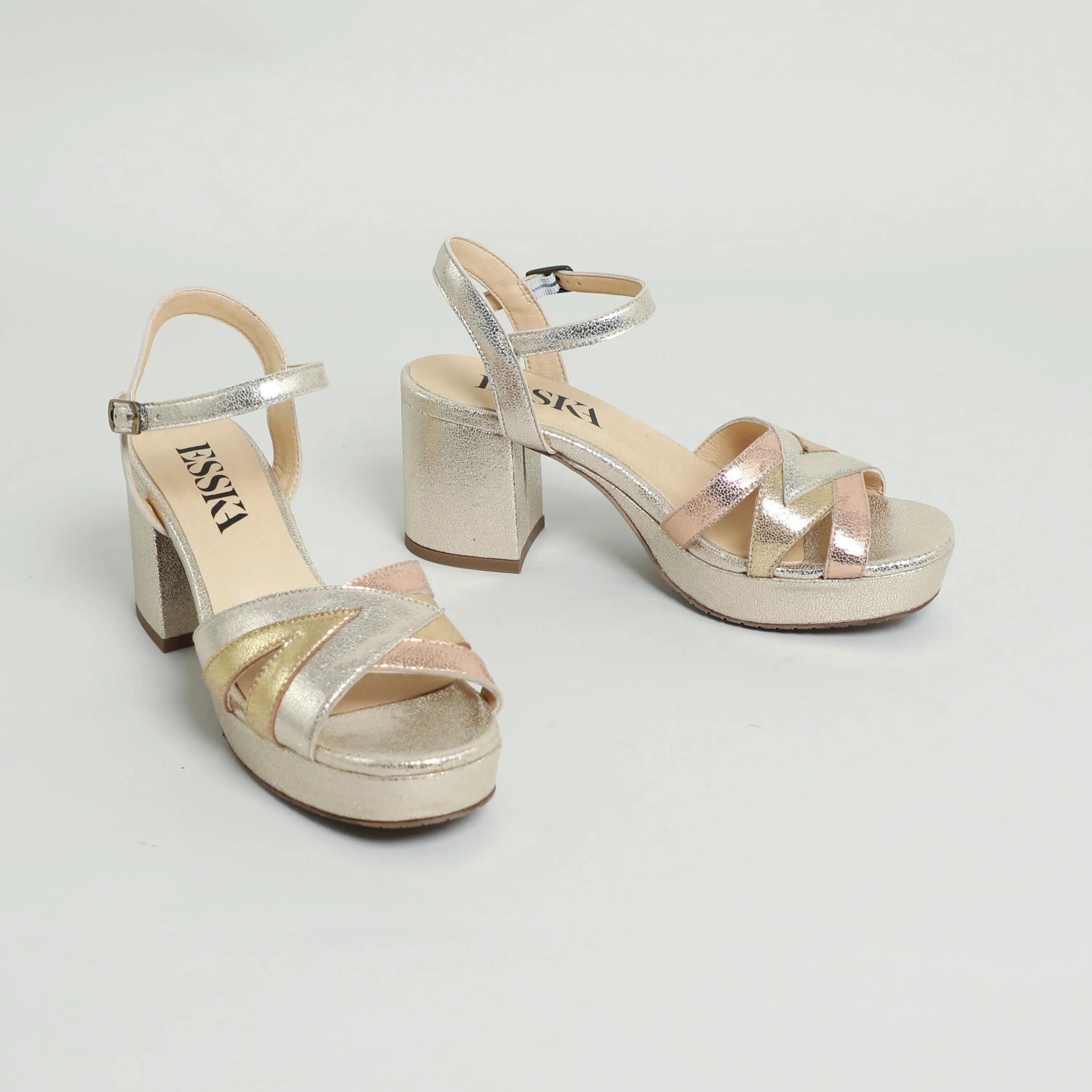 Cleo Vegan Metallic Trio