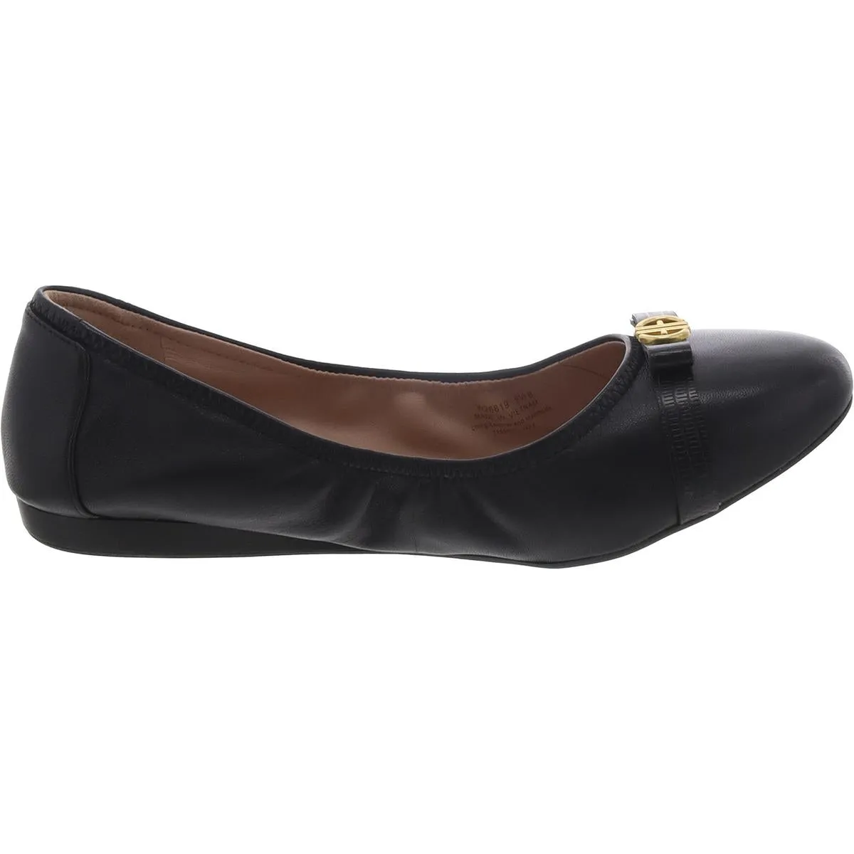 Cole Haan Womens Tova Bow Ballet Leather Dressy Ballet Flats