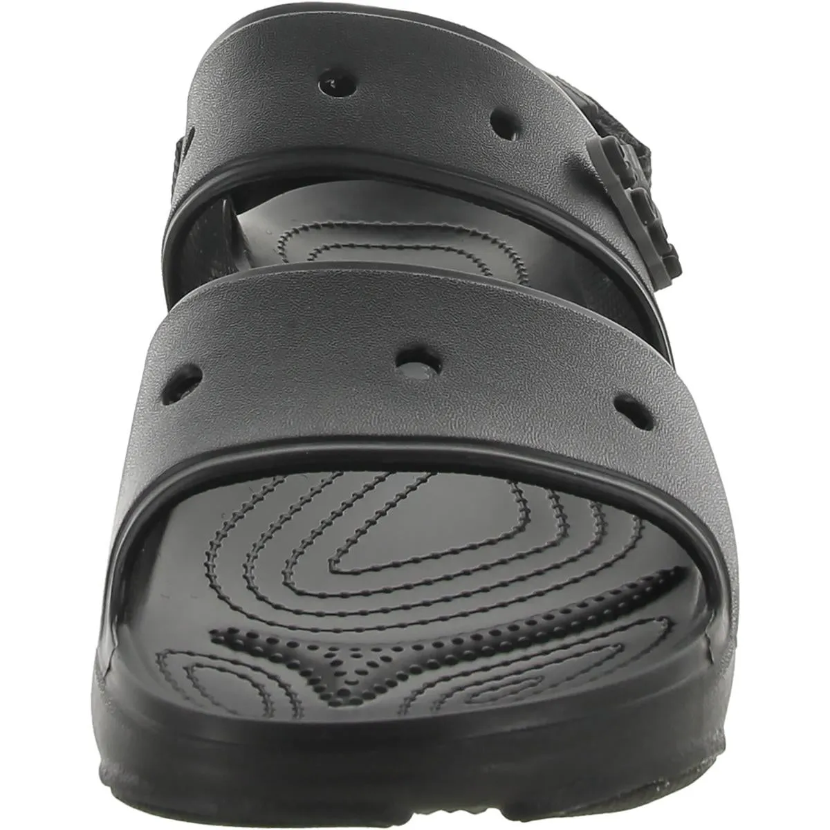 Crocs Mens CLASSIC ALL TERRAIN Flat Ankle Strap Sport Sandals