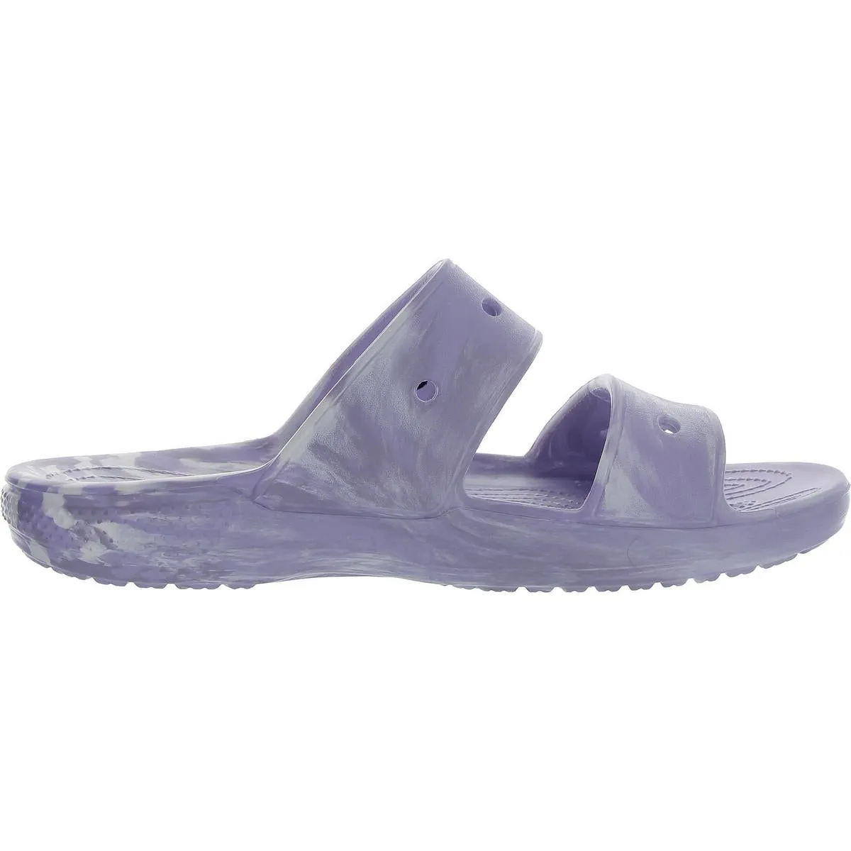 Crocs Mens Slip On Cut-Out Slide Sandals