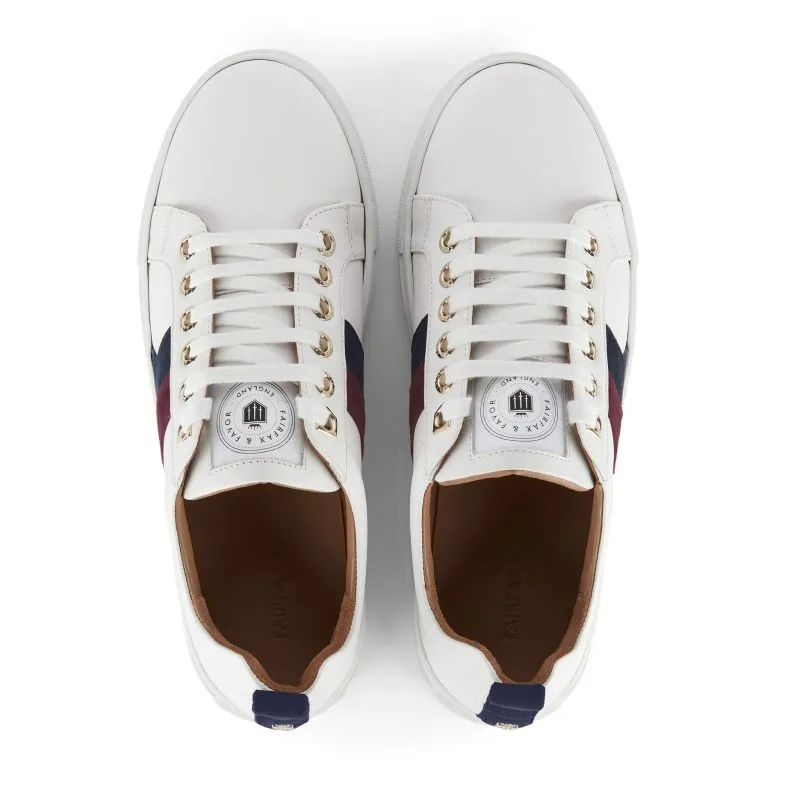 Fairfax & Favor Alexandra Ladies Trainer (Stockist Exclusive) - Plum/Ink