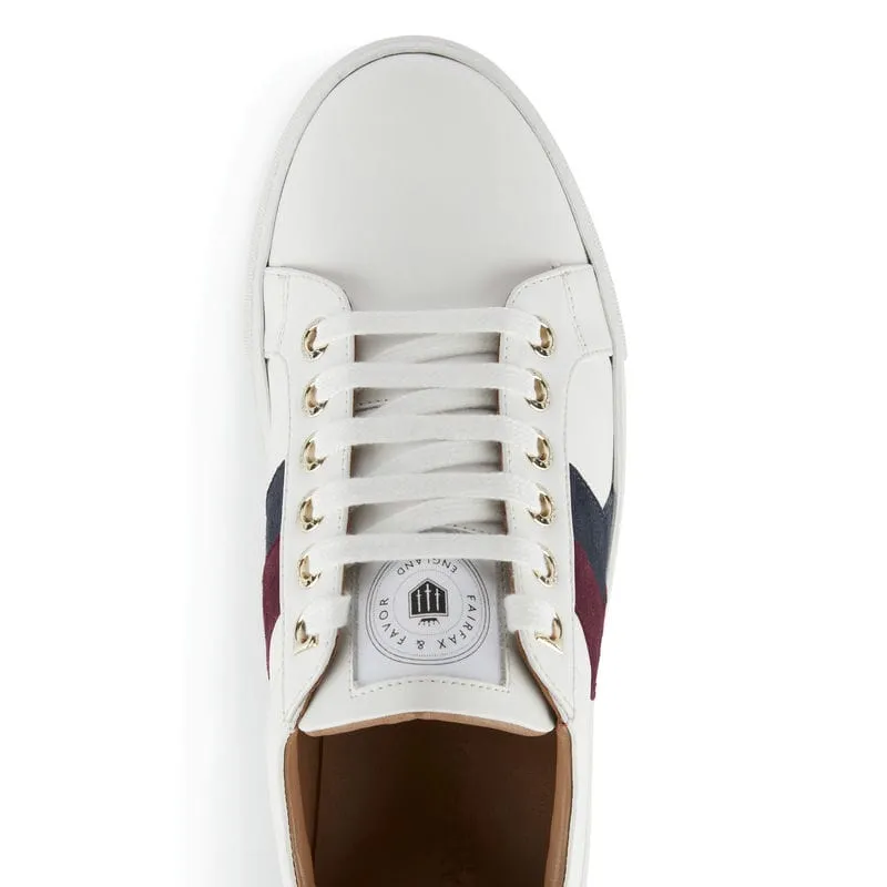 Fairfax & Favor Alexandra Ladies Trainer (Stockist Exclusive) - Plum/Ink