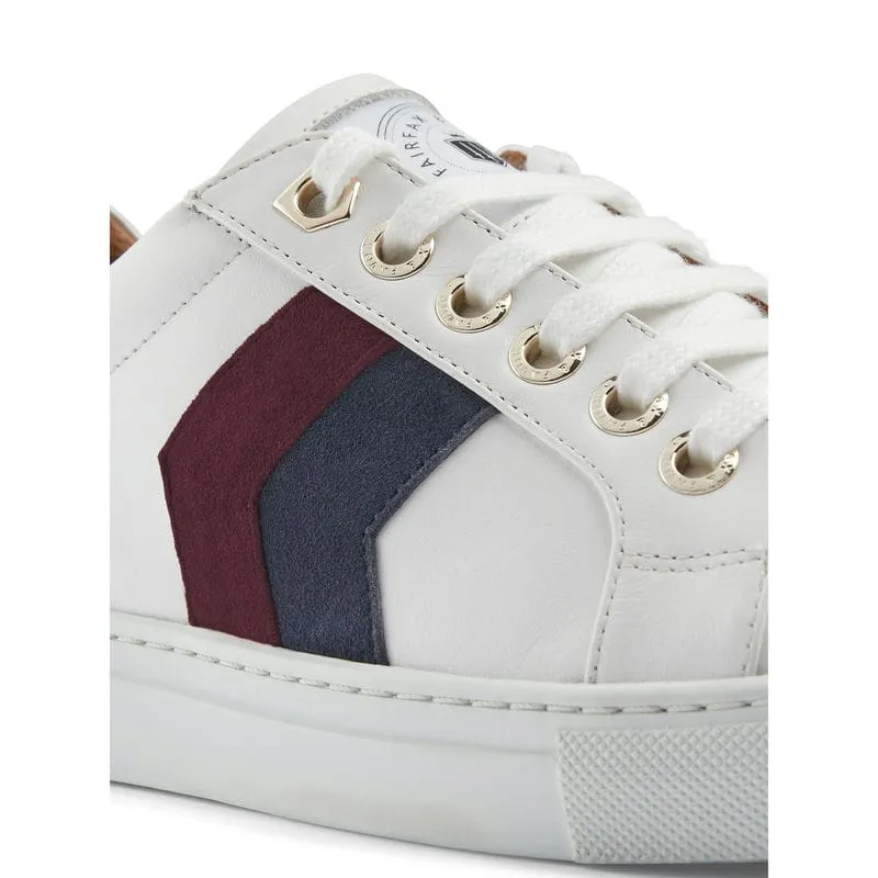 Fairfax & Favor Alexandra Ladies Trainer (Stockist Exclusive) - Plum/Ink