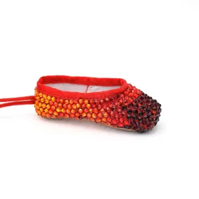 Firebird Miniature Pointe Shoe • Keepsake, Key Chain or Bag Charm