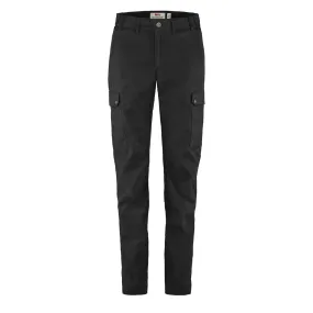 Fjallraven Womens Stina Trousers Short Leg Black