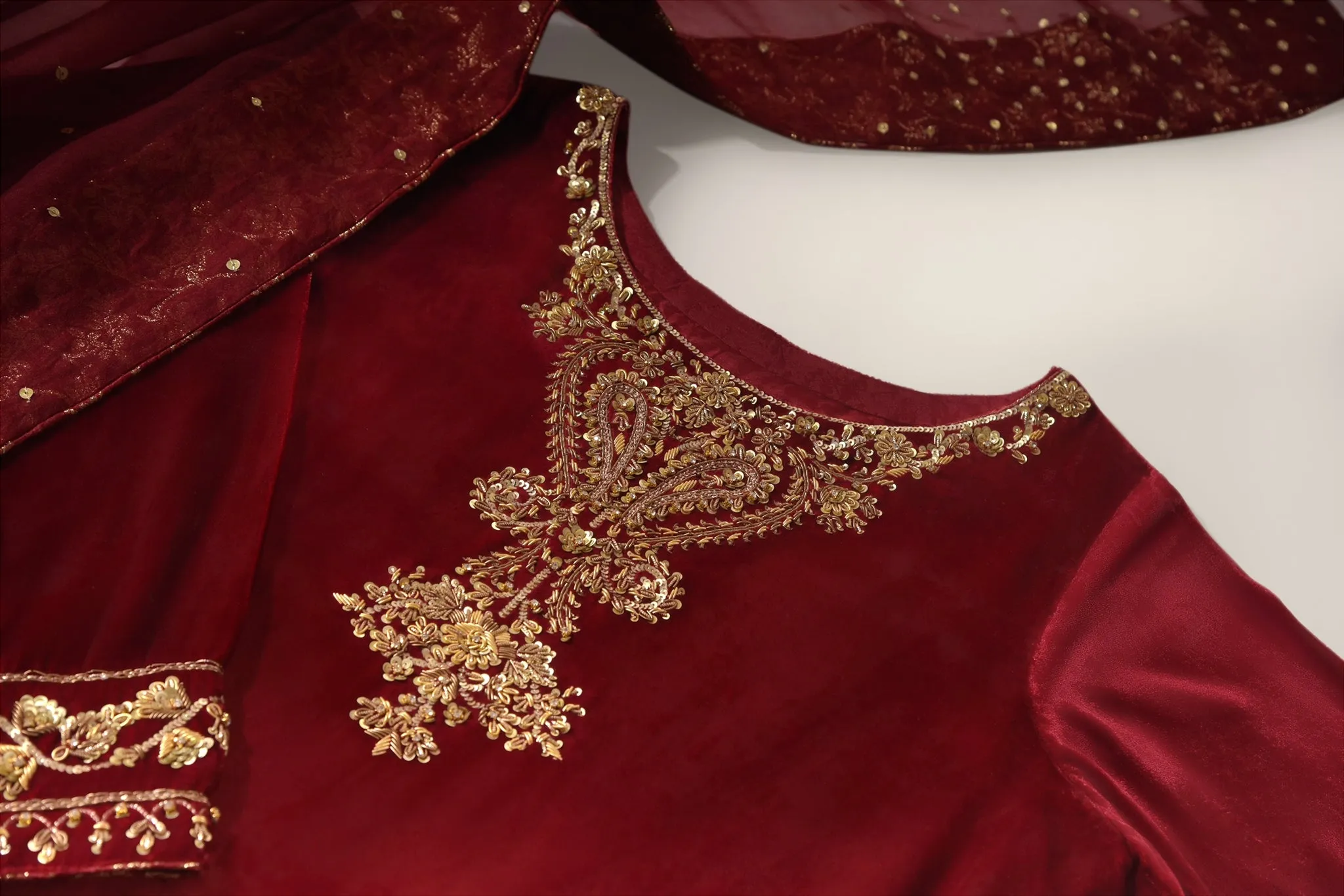 Maroon Velvet