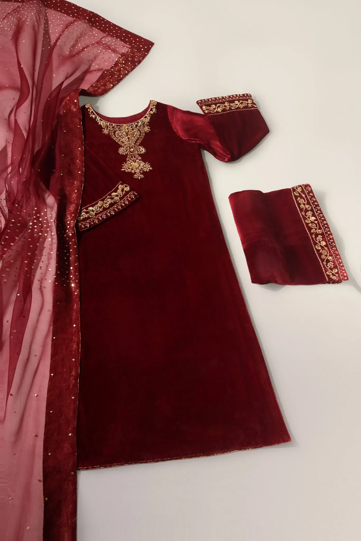 Maroon Velvet