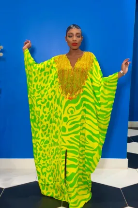 Nyakomi Box Kaftan