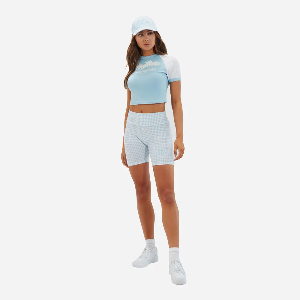 Áo Crop-Top Nữ Ellesse Summer Resort-Fanucci - Xanh Dương