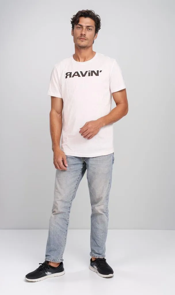 O204260 - Classic Ravin Logo T-Shirt  White