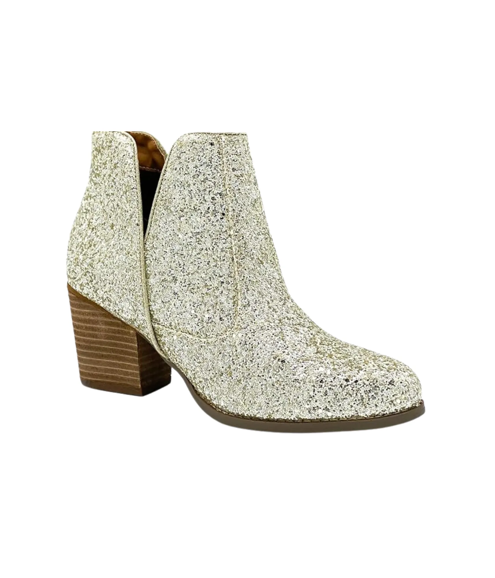 ONLINE EXCLUSIVE Fiera Booties in Gold