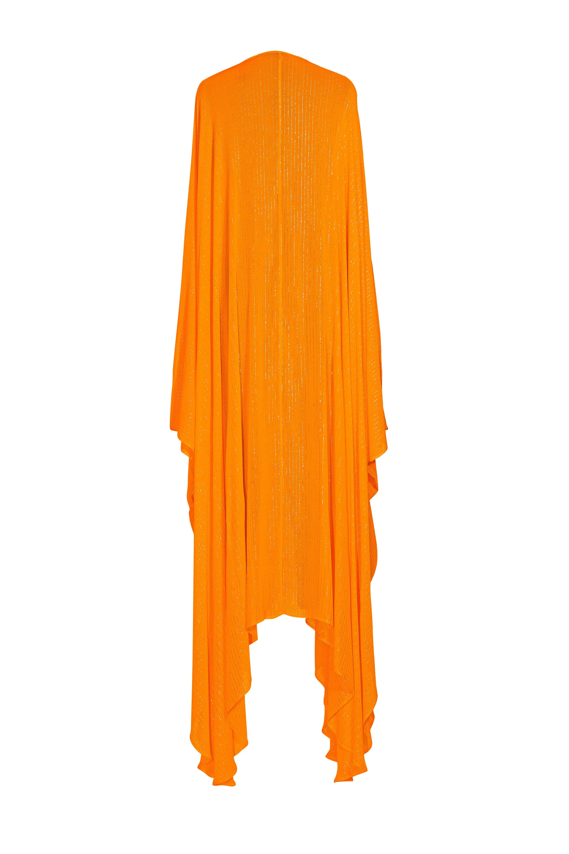 Orange Lurex Bristol Goddess kaftan