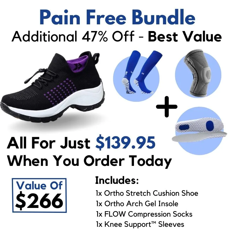 Ortho Stretch Cushion Shoes - Foot Pain Relief