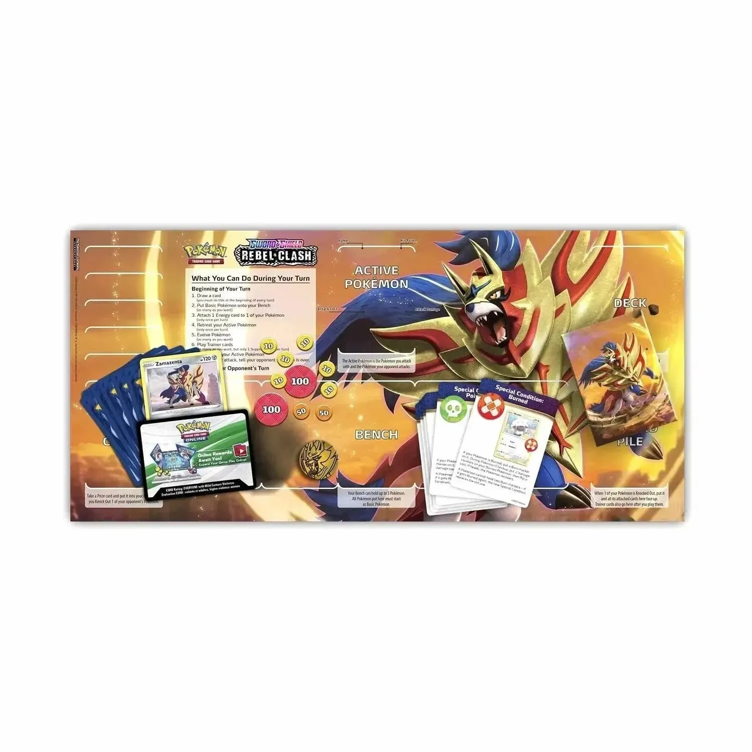 Pokémon TCG [Sword & Shield: Rebel Clash] - Zamazenta Theme Deck