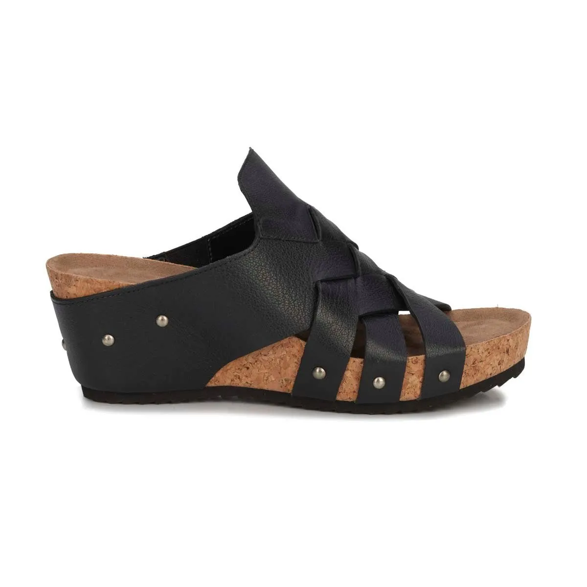 Ros Hommerson Tatum Women's Platform Wedge Sandal In Black