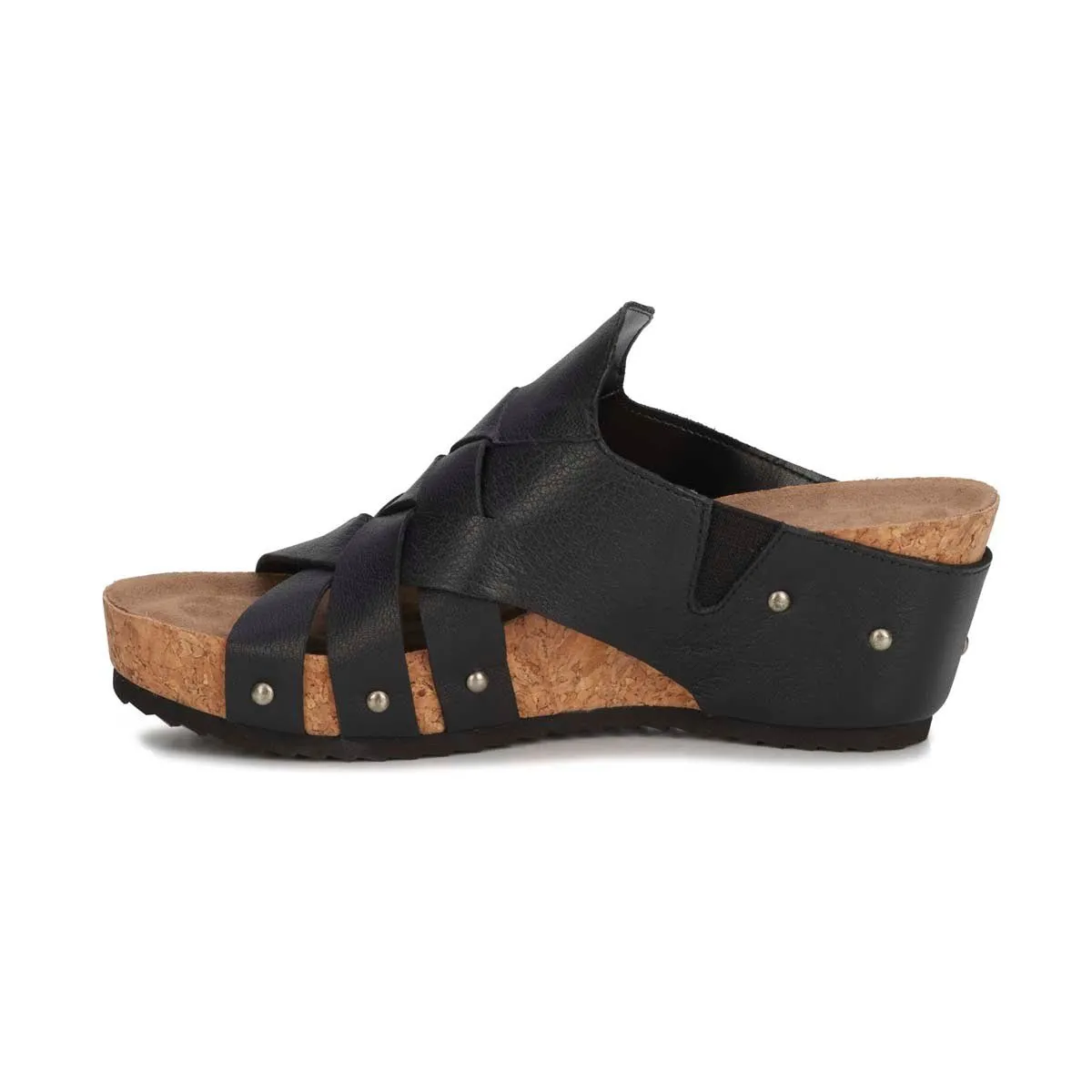 Ros Hommerson Tatum Women's Platform Wedge Sandal In Black