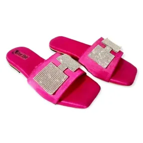 Stylo Womens Stylish Fancy Tpr Sole Comfortable Slip-On Flats/Sandals