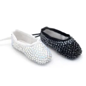 Swan Lake Miniature Pointe Shoes • Decorated Mini Pointe Shoe