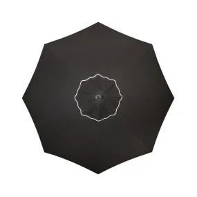 The Resort Market Umbrella - Octagon - Canopy 8' - Rivie Black