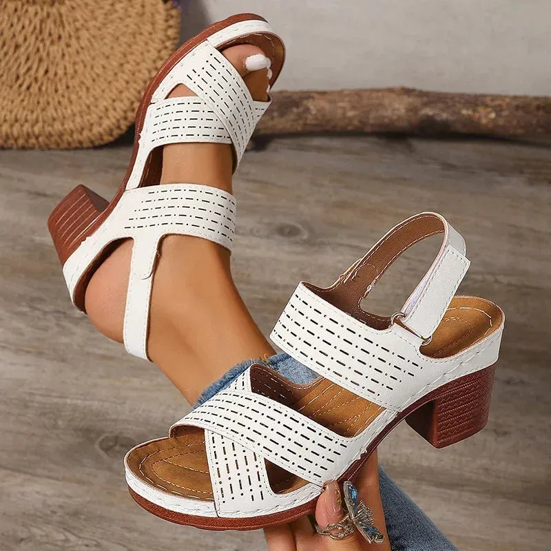Vera | Summer Platform High Heel Sandals