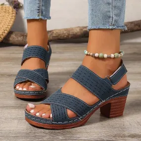 Vera | Summer Platform High Heel Sandals